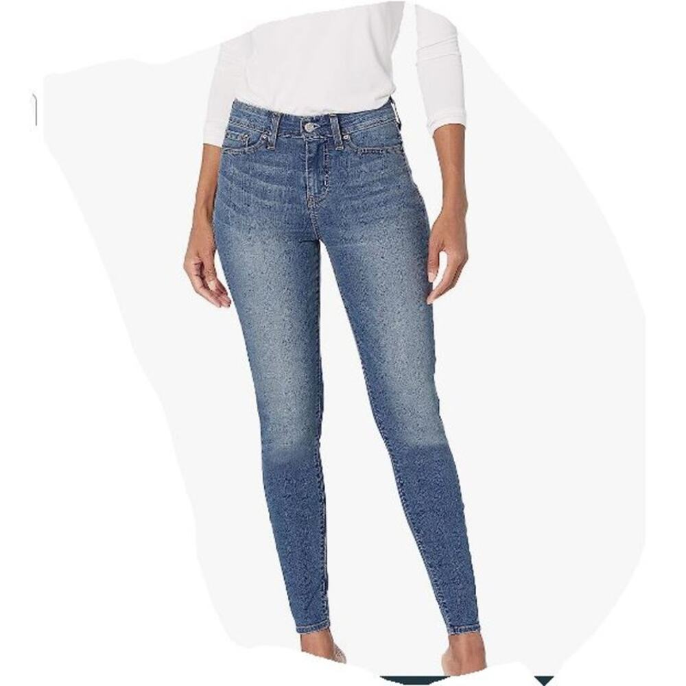 Signature by Levi Strauss & Co. Gold Label Women's Mid Rise Skinny Jeans 36X28 - Picture 1 of 8